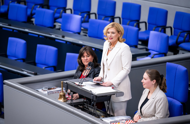 Bundestagspräsidentin Julia Klöckner 