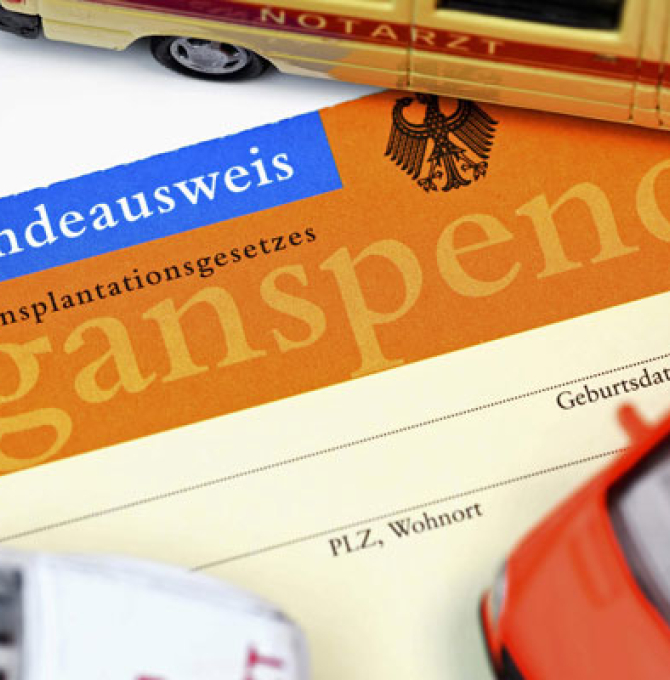 Organspendeausweis