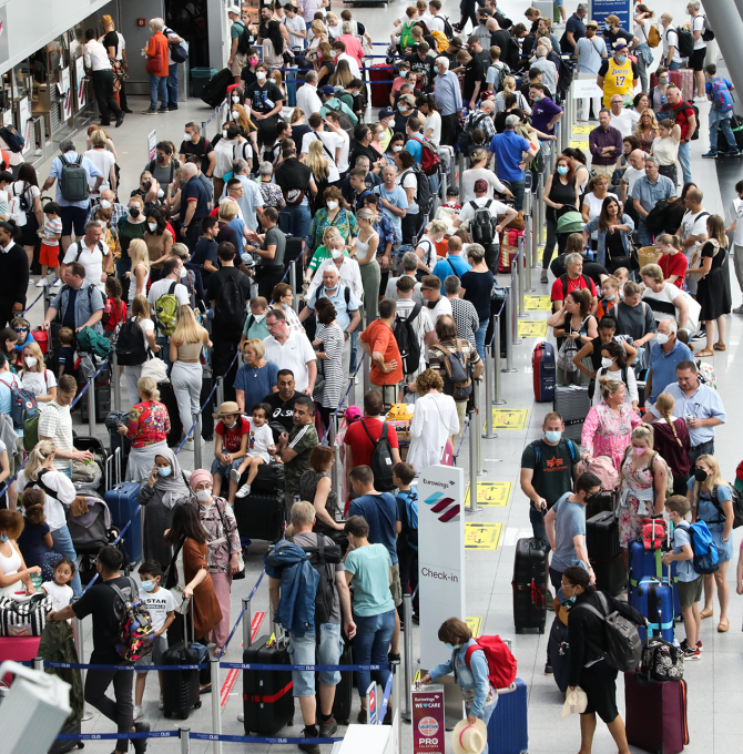 Chaos am Flughafen Düsseldorf