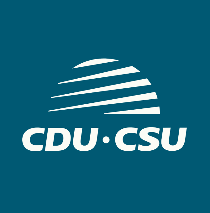 CDU/CSU-Fraktion Logo mit Reichstagskuppel